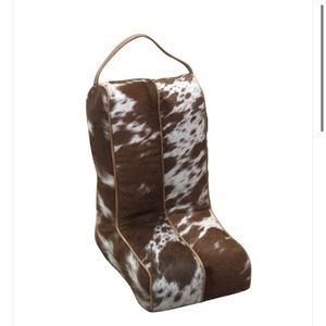 Myra Cowhide Boot Bag